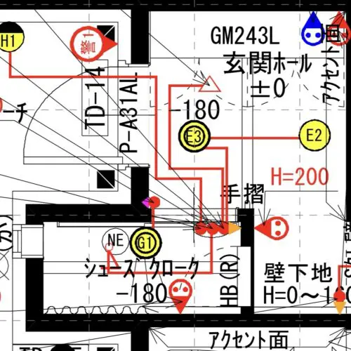 シューズクローク SIC スイッチ集約