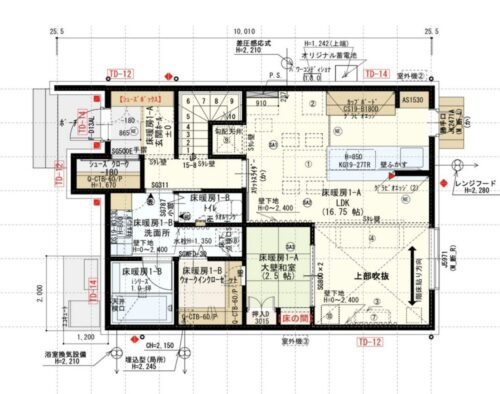 第一回打合せ時の間取り図